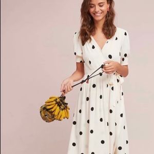 Maeve by Anthropologie Polka Dot dress